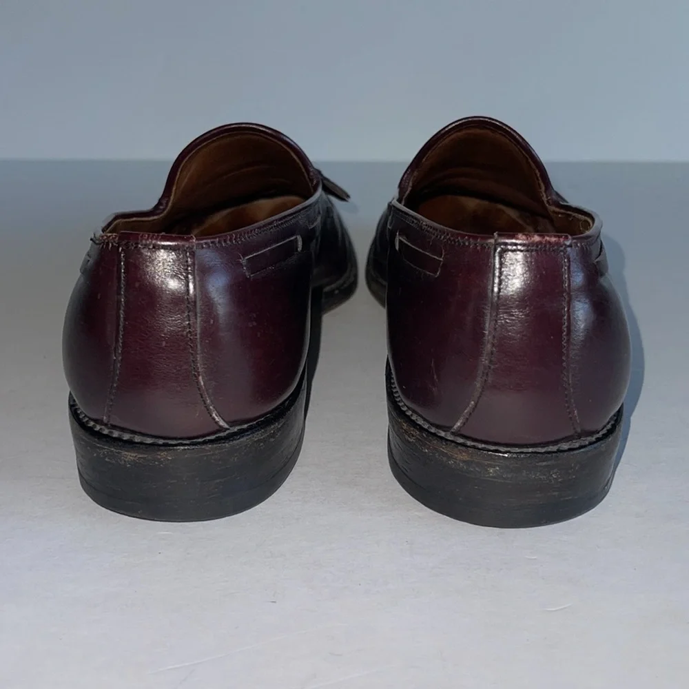Allen Edmonds Grayson Shell Tassel Loafers In Burgundy Cordovan